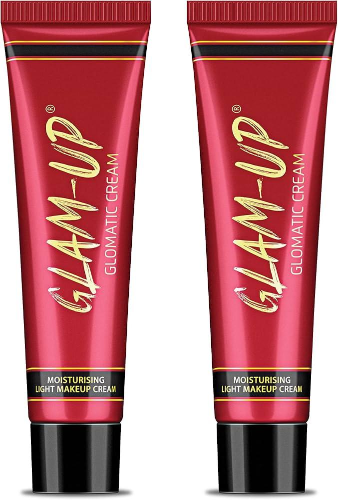 GLAM-UP GLOMATIC MOISTURISING LIGHT MAKEUP CREAM 25GM GLAM-UP GLOMATIC MOISTURISING LIGHT MAKEUP CREAM 25GM