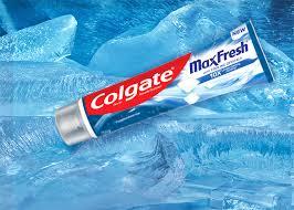 colgate maxfresh toothpaste with menthol peppermint ice 81g