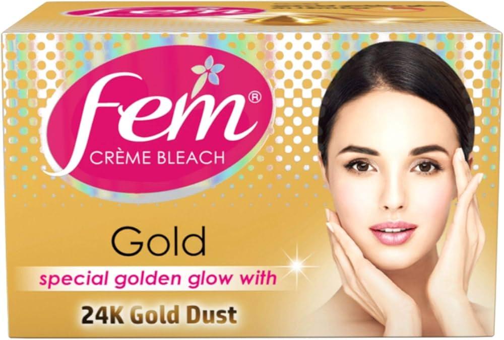FEM GOLD CREAM BLEACH 24GM FEM GOLD CREAM BLEACH 24GM