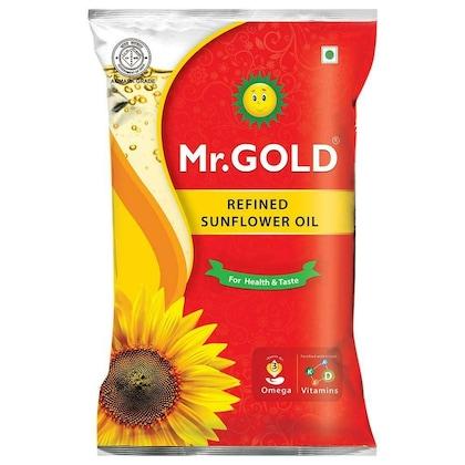 MR GOLD REFIND SUNFLOWER OIL 1L