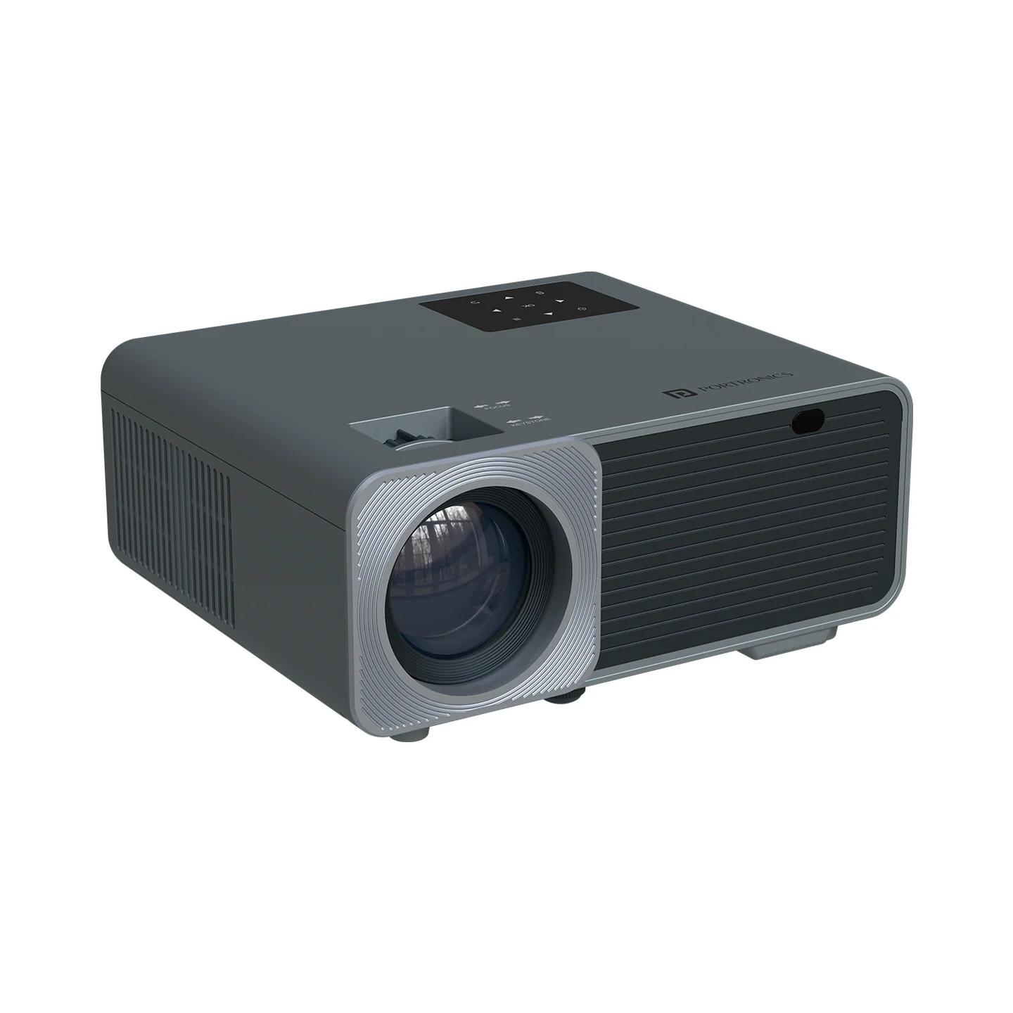 Portronics Beem 450 Smart LED Projector with 1080p Full HD Resolution, Built-in Streaming Apps Portronics Beem 450 Smart LED Projector with 1080p Full HD Resolution, Built-in Streaming Apps