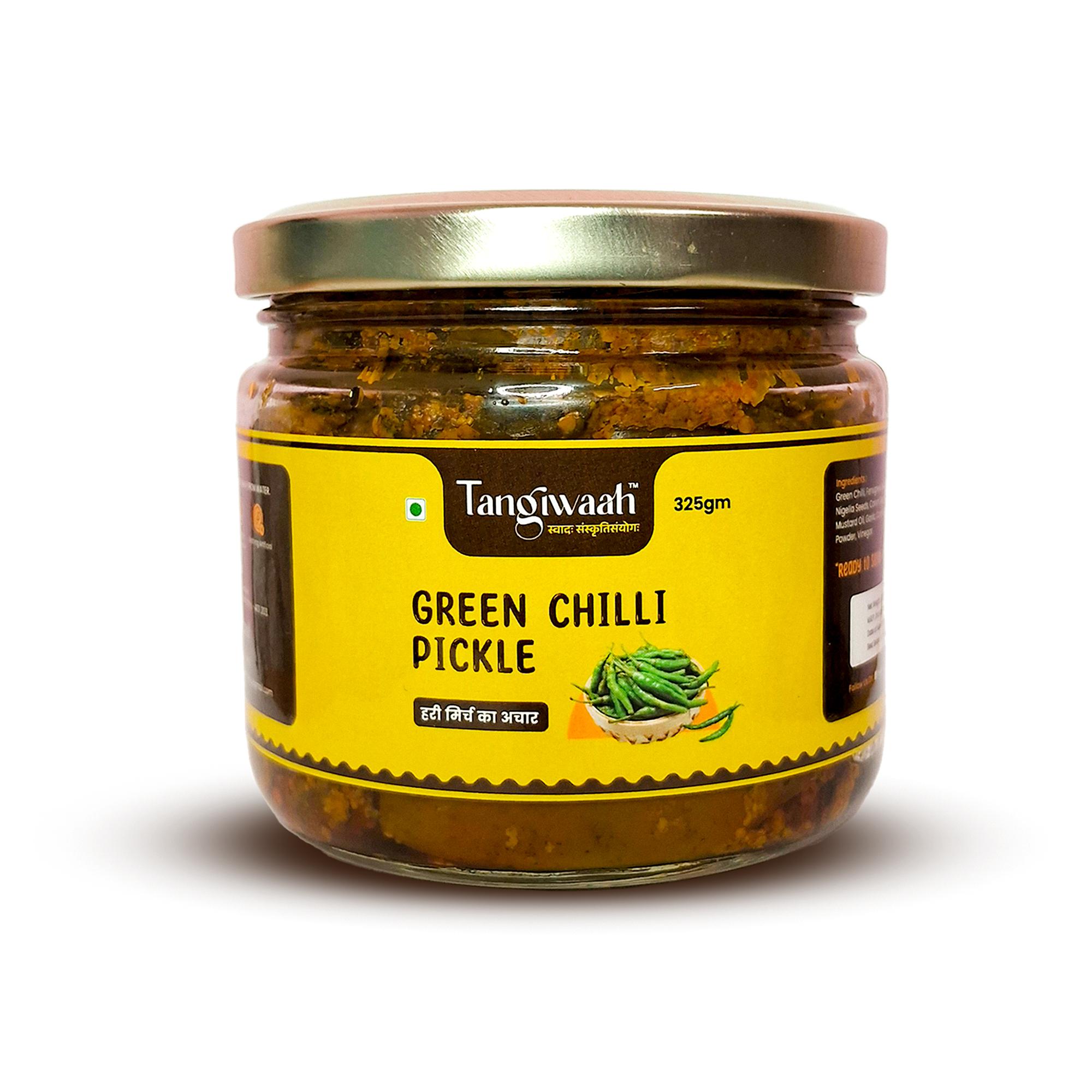 green chilli pickle spicy hari mirch ka achar