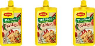 maggi pichkoo hot and sweet tomato chil 90 g pack of 3 