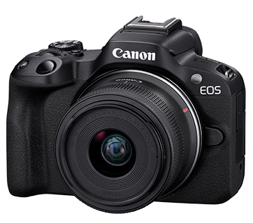 Canon EOS R50 V (RF-S14-30mm f/4-6.3 IS STM PZ)-Body Only