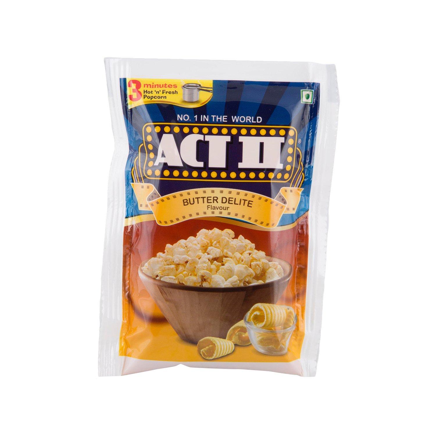 act ii butter delite cooker pop corn 60 gms
