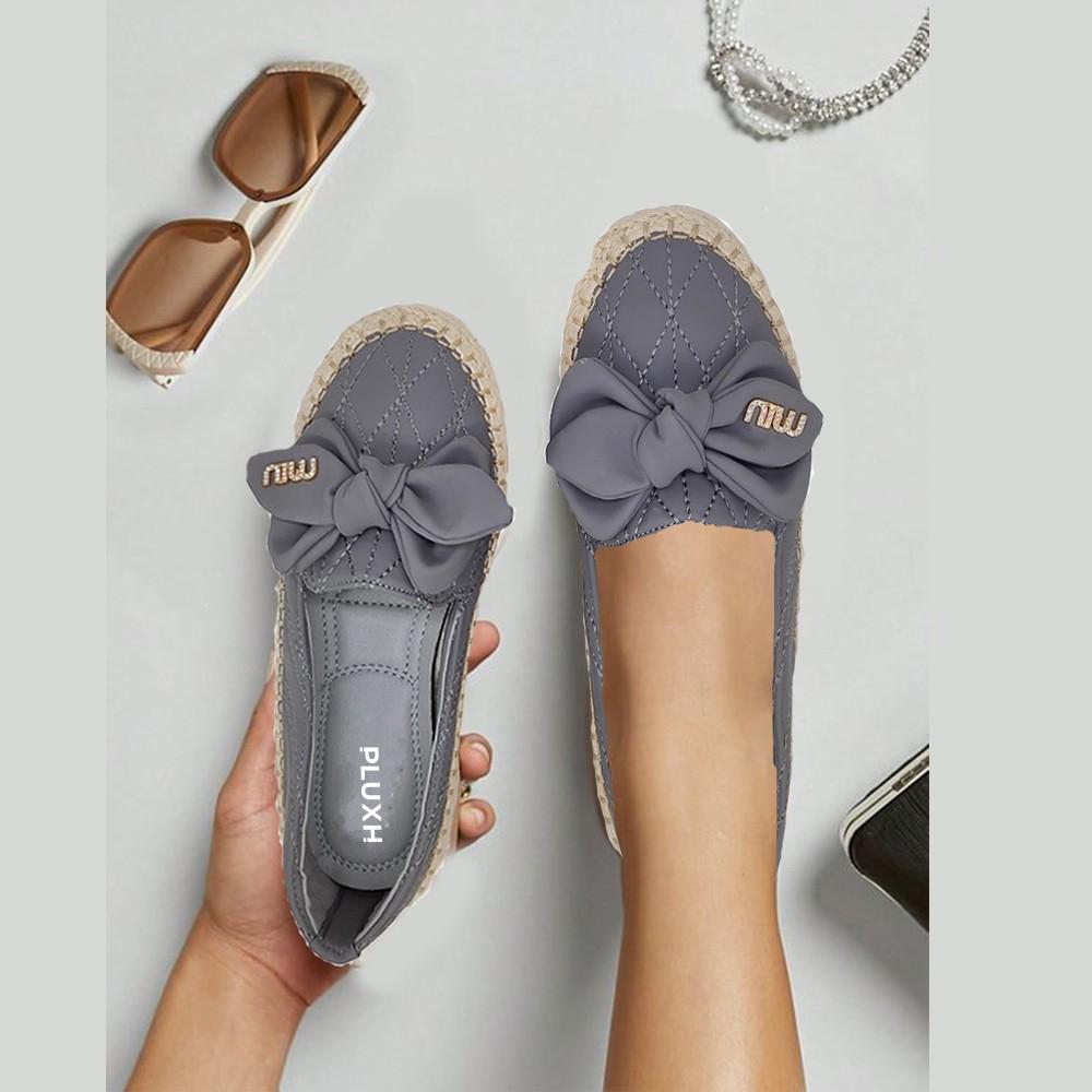 Soft Espadrille Slip-On Flats pink IND-5