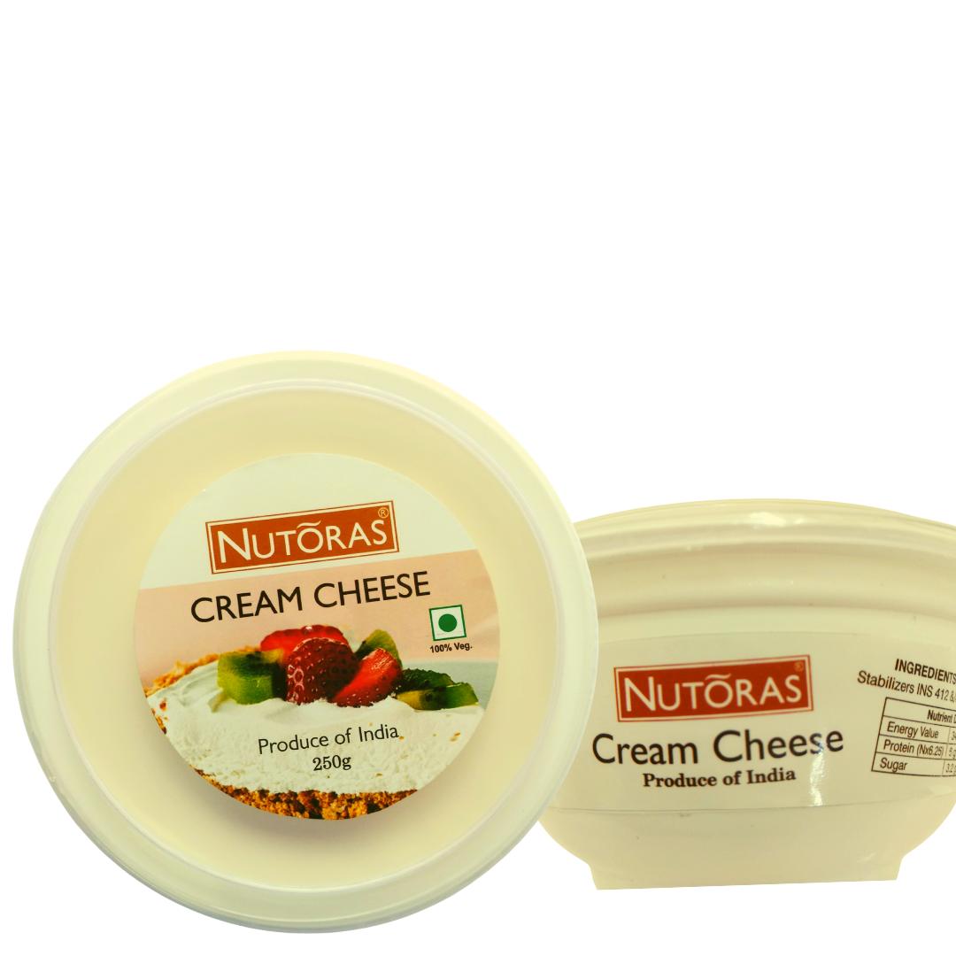 nutoras cream cheese 250g