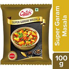 catch super garam masala adds flavour and aroma 100 g pouch