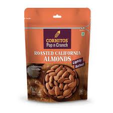 cornitos pop n crunch roasted california almonds 200 g