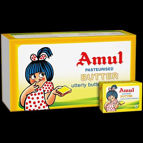 amul pasteurised butter 50pcs