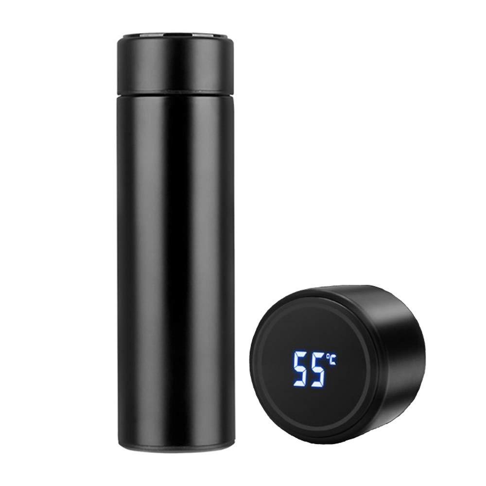 Smart Vacuum Flask with LED Temperature Display, Stainless Steel Thermos Water Bottle, Coffee Mug, Travel Tumbler-500ml