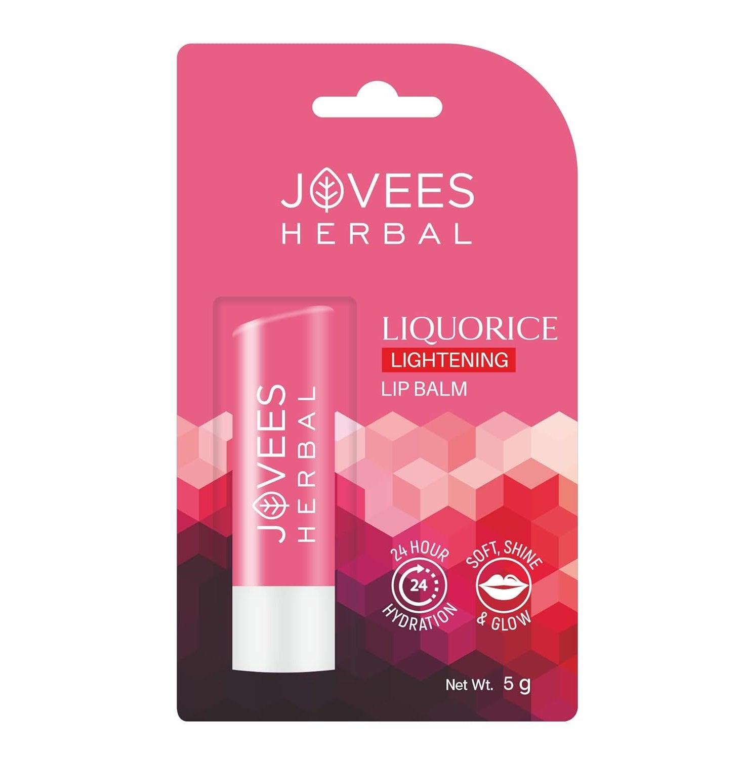 JOVEES LIQUORICE LIP BALM 5 GMS