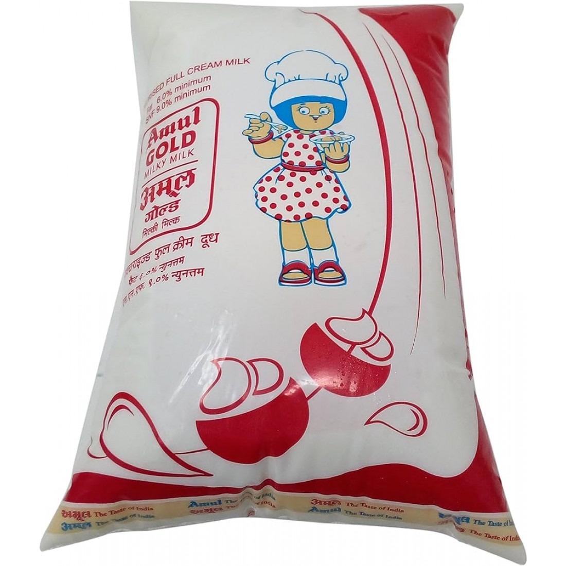 amul gold pasteurised full cream milk