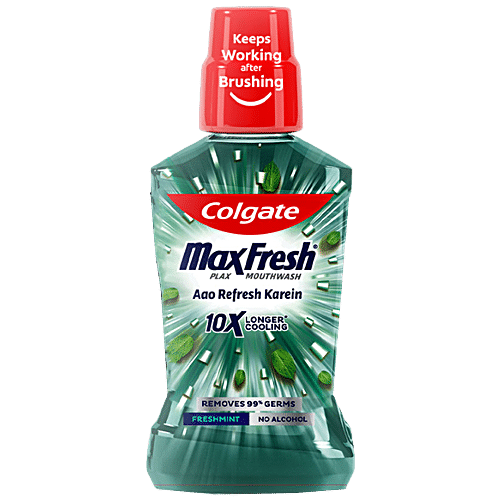 COLGATE MAX FRESH FRESHMINT MOUTHWASH 250 ML
