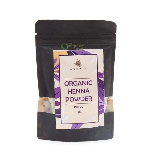 AROT ORGANIC HENNA POWDER - INDIGO 50GM indigo