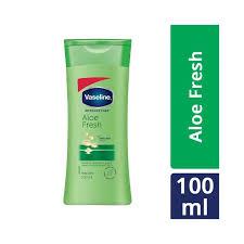 Vaseline Intensive Care Aloe Fresh Body Lotion - For Healthy Soft Skin + Vaseline Jelly, Instantly Absorbs 5 Layers Deep, 100 Ml