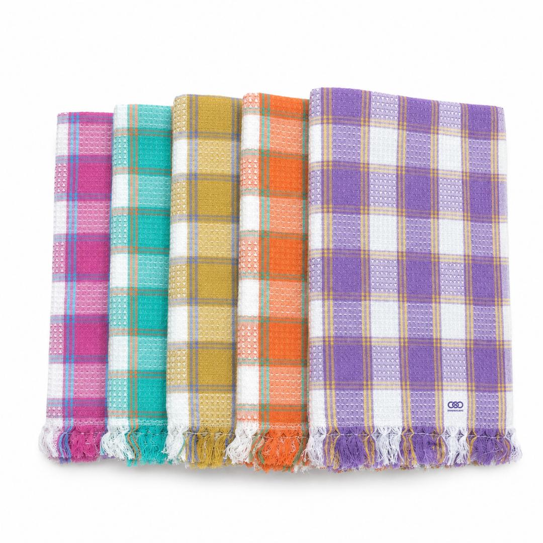 Soft Elegance Towels (Pack of 6) pastelgreen Free Size