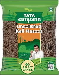 tata sampann kali masoor 1kg