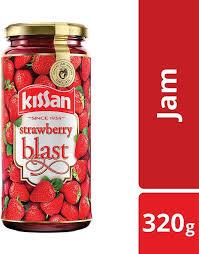 kissan strawberry jam 320gm
