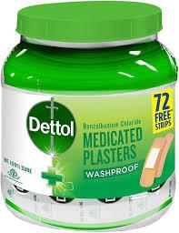 DETTOL MEDICATED PLASTER WASHPROOF