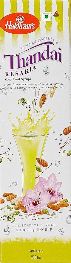 haldirams thandai 750ml