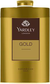 Yardley London Gentleman Deodorizing Talc - Gold, For Men, 100 G