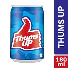 thums up pop can 180 ml