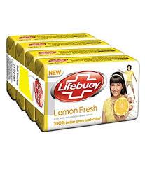 LIFEBUOY LEMON YELLOW SOAP 100GM X 5U