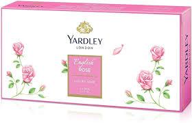 Yardley English Rose Luxury Soap, 100g (Pack of 6)
