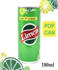 limca pop can 180ml