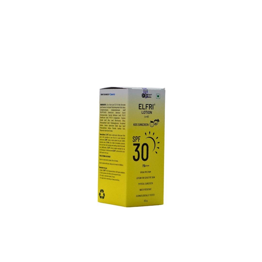Elfri Kids SPF 30 Sunscreen Lotion 60gm