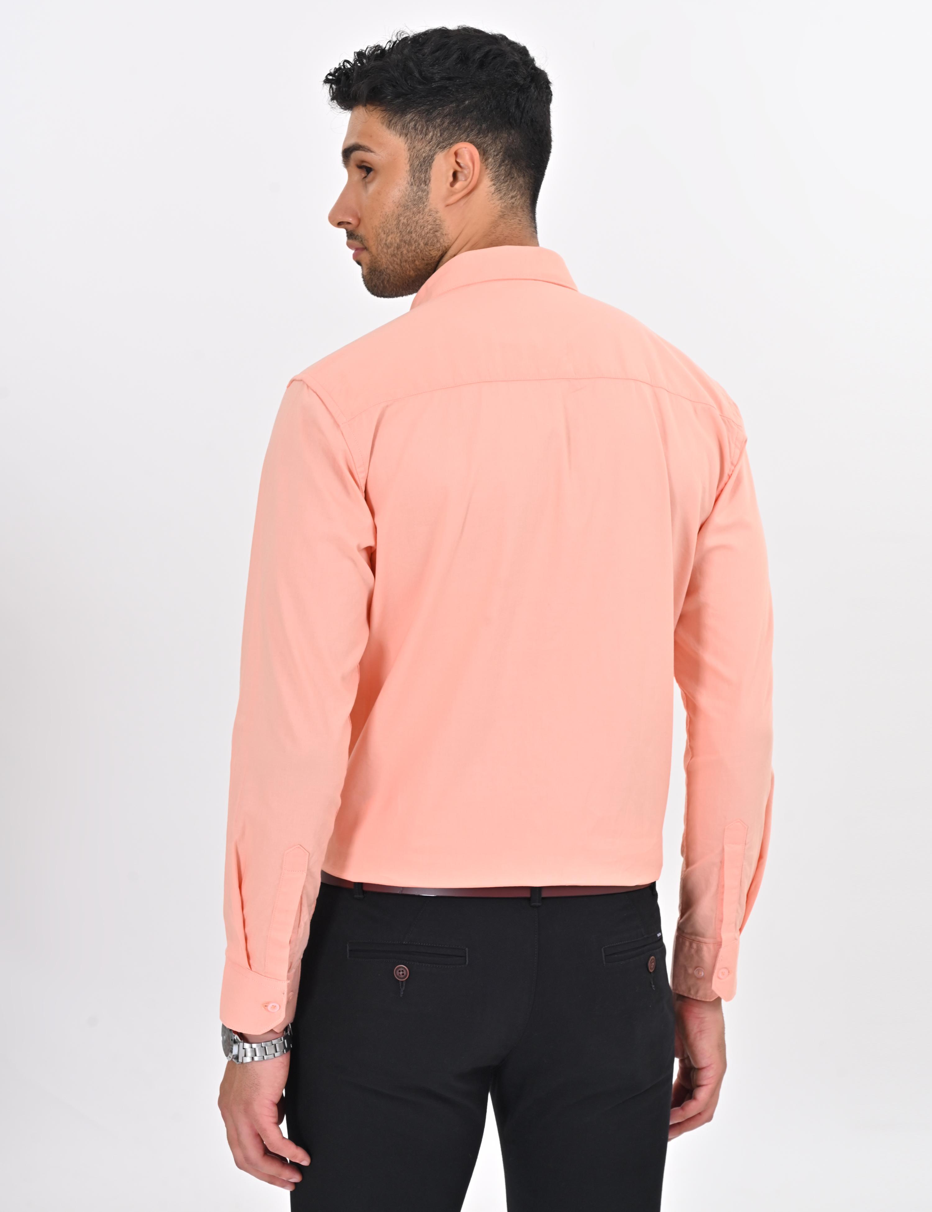 Must have Formal Shirts - Peach