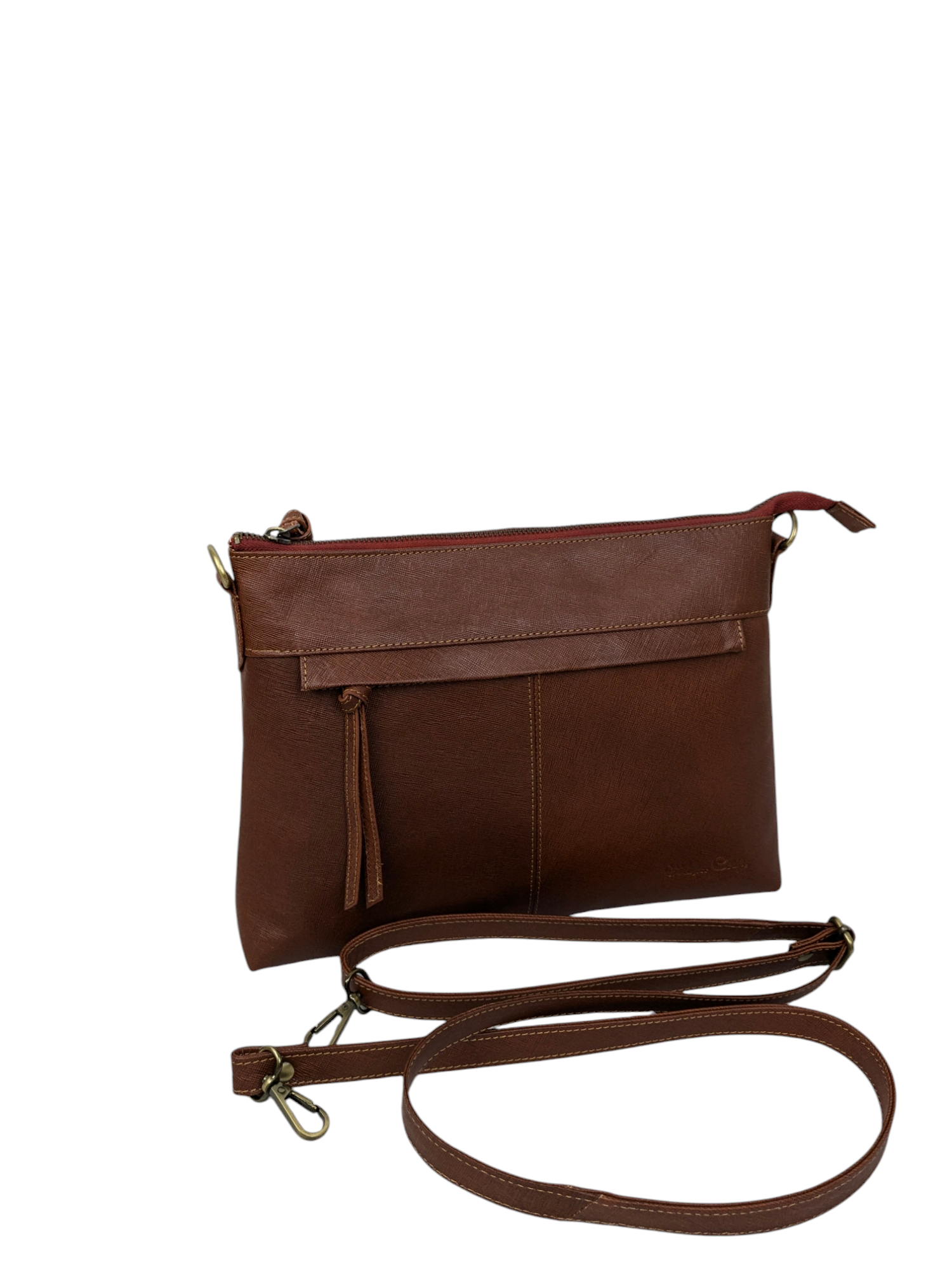 Ladies Sling Bag Tan
