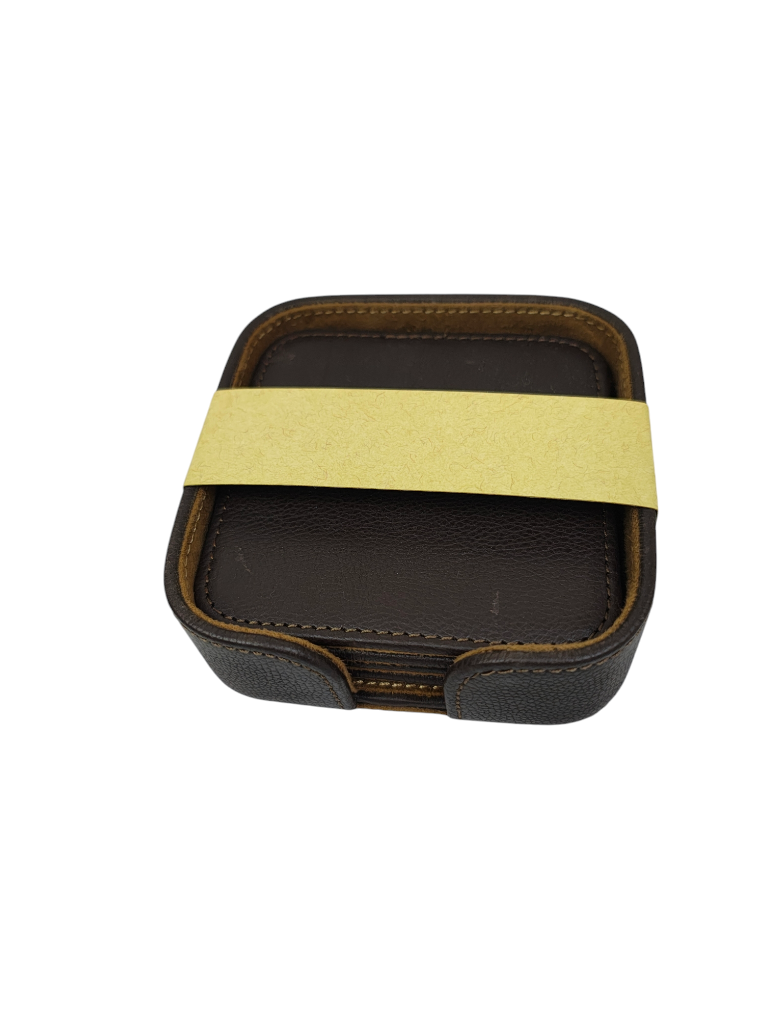Tea Coasters with Square Stand