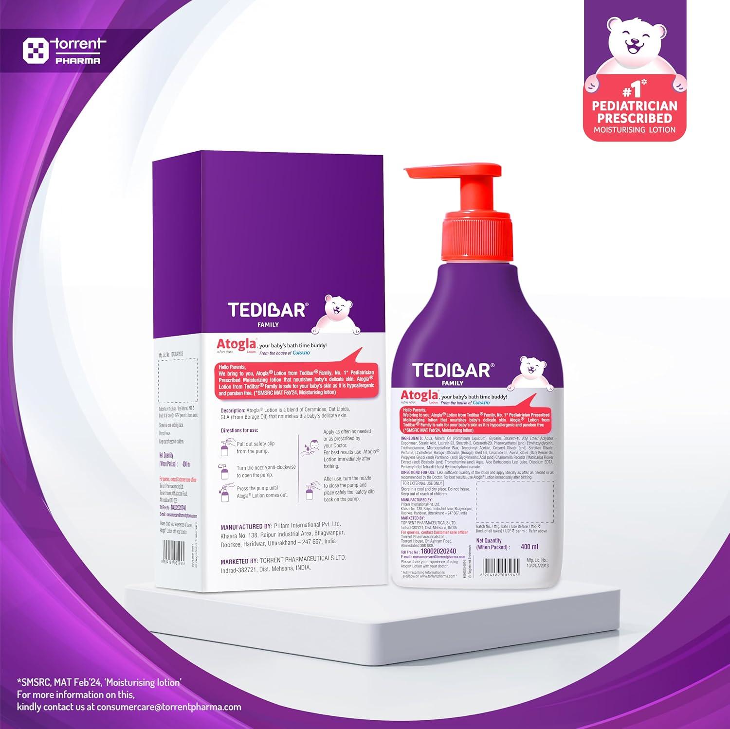 Atogla Baby Moisturizing Lotion 400ml