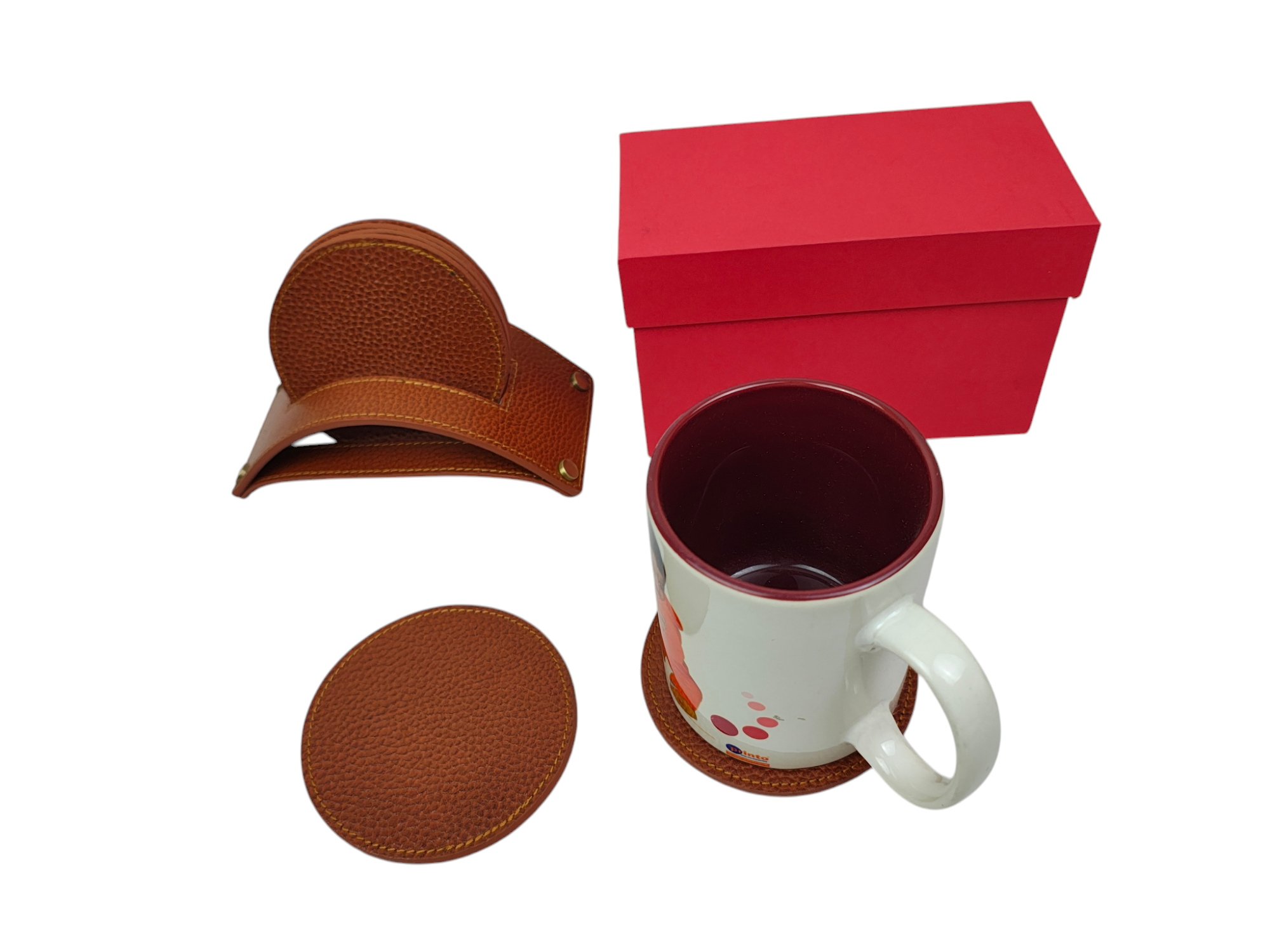 Tea Coasters with Stand