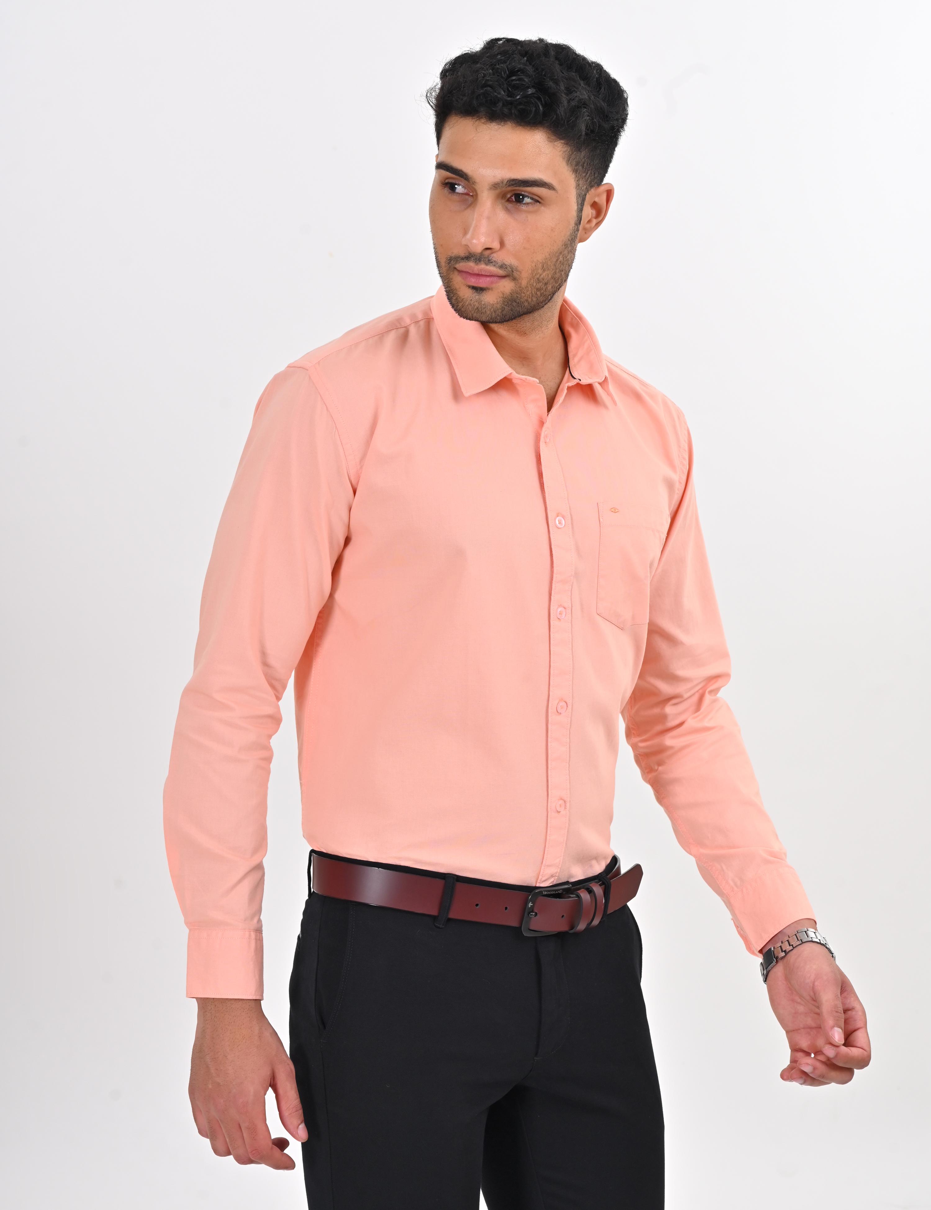 Must have Formal Shirts - Peach