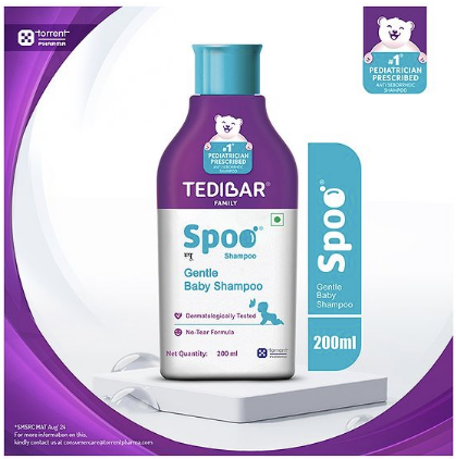 Spoo Gentle Baby Shampoo 200ml