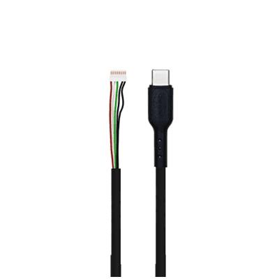 Champion Type-C Cable for Morpho Safran Aadhar Biometric Fingerprint Scanner MSO-1300, E1, E2, E3 (Black)