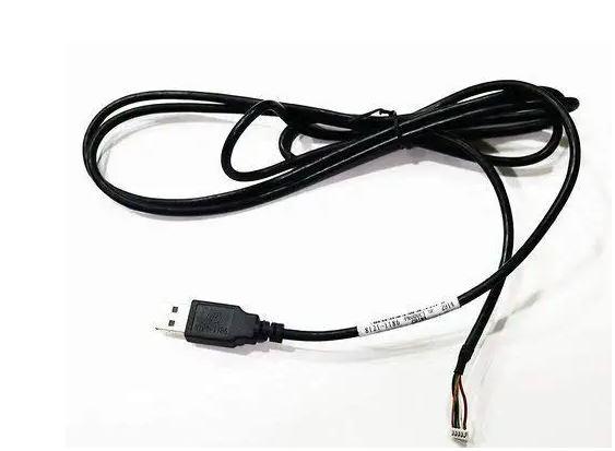 Champion USB Cable for Morpho Safran Aadhar biometric MSO-1300, E1, E2, E3 Finger Print Scanner Device (Black),1 m