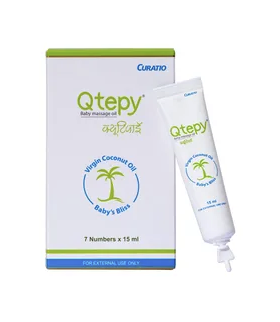 Qtepy Baby Massage Oil 7x15ml