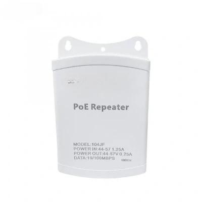 POE Extender POE Repeater| POE+ Extender with 100Mbps, Up to 30W, IEEE802.3af/at (Outdoor)-Four