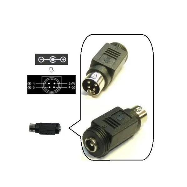 Power Adapter 12V 5A (60W) with Dvr 4-Pin Basic Connector for CCTV Camera, DVR, NVR, Video Recorder, Set-Top Box