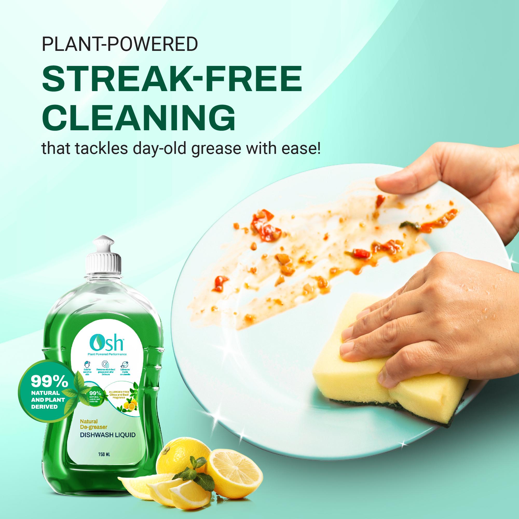OSH DISHWASH LIQUID 750ML