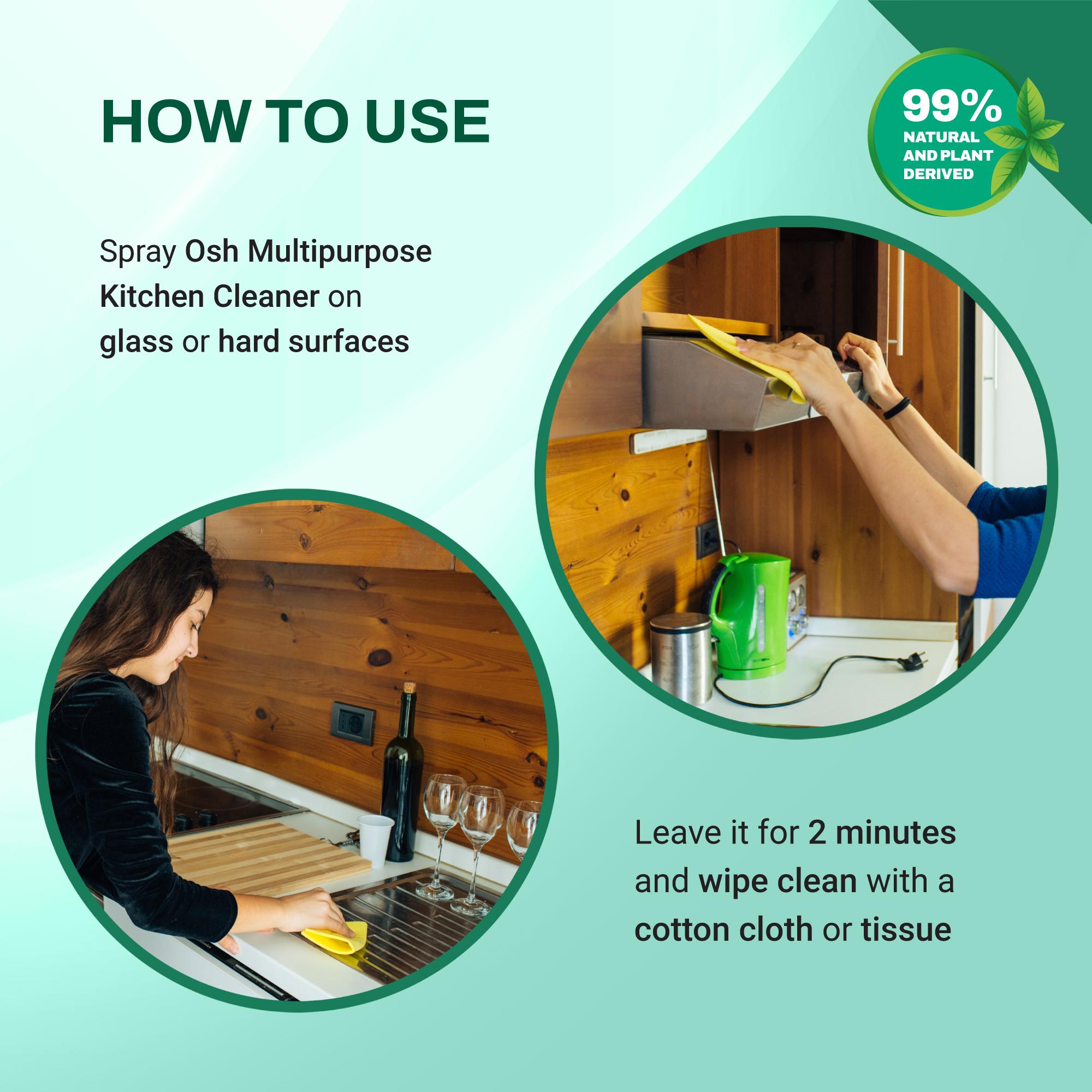 OSH MULTIPURPOSE KITCHEN CLEANER 450ML TOW