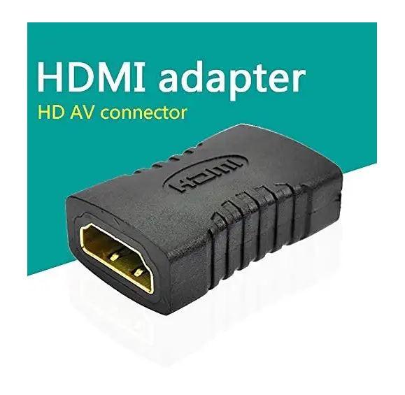HDMI Female to Female Type-A Coupler Extender | Converter for HDTV, TV Stick, Chromecast, Laptop, Projector
