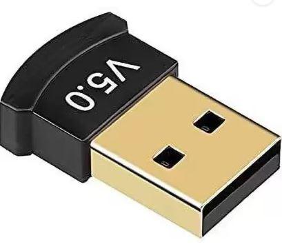 USB Bluetooth Adapter, Dongle Receiver V5.0, for PC, Supports Windows 11/10/8.1/7 for Desktop, Laptop, Mouse, Keyboard, Printers, Headsets, Speakers, PS4/ Xbox Controllers