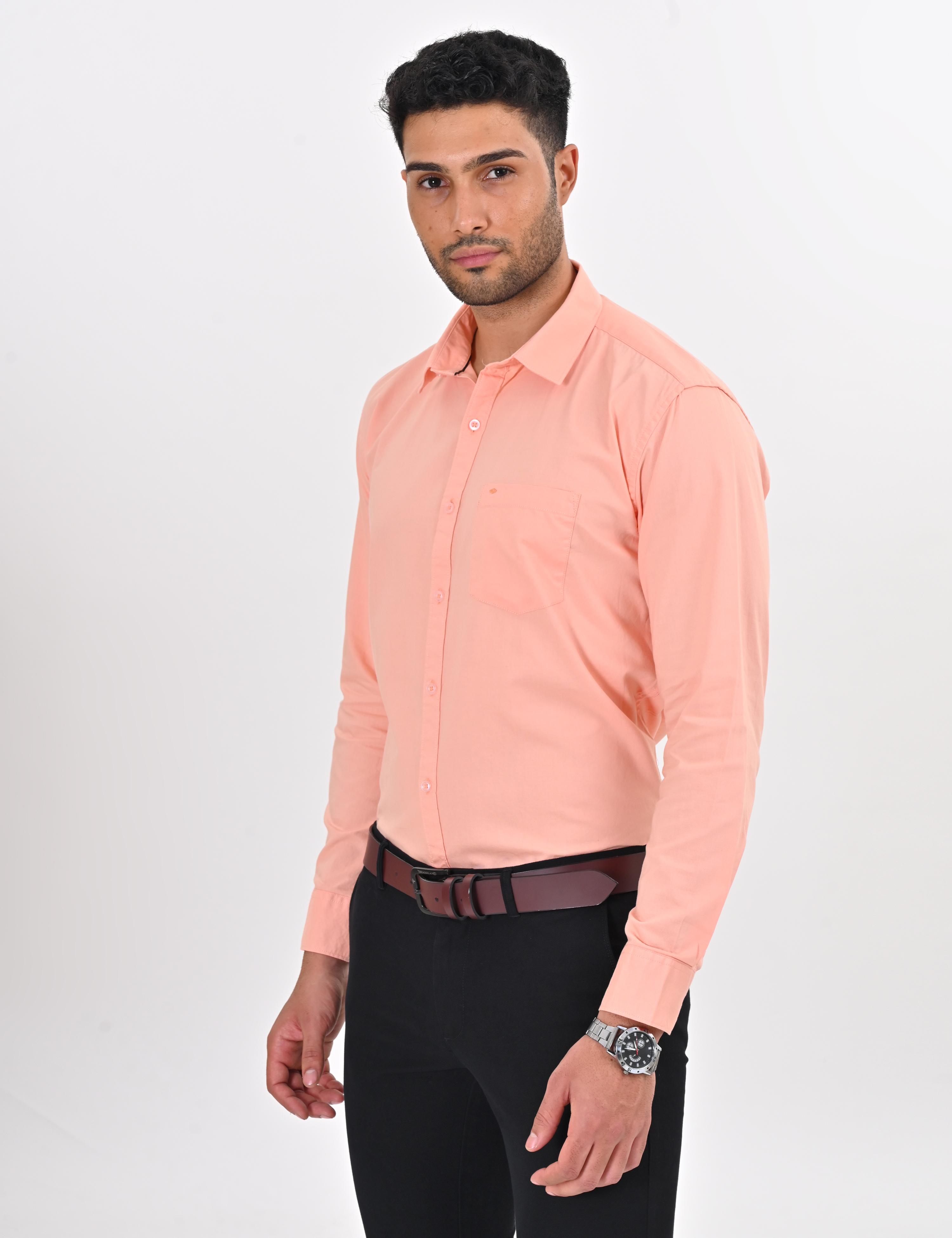 Must have Formal Shirts - Peach