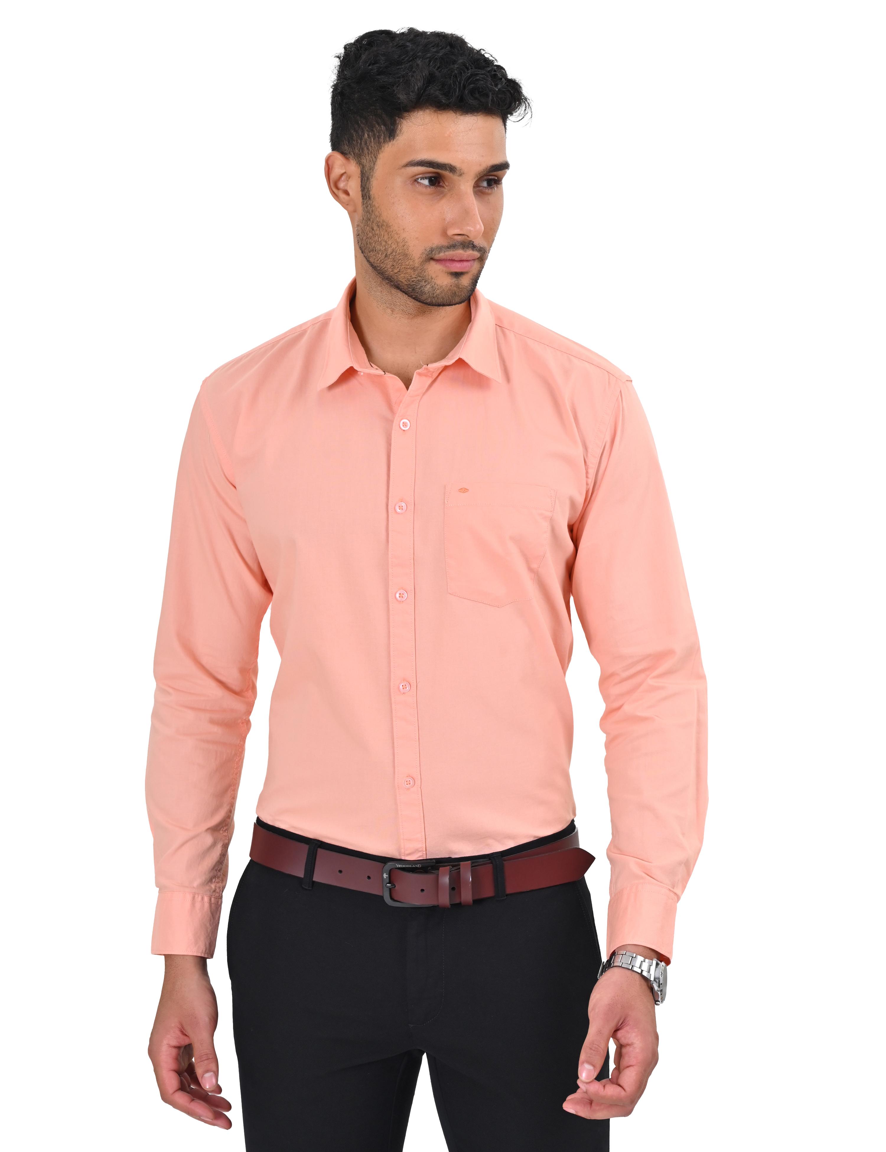 Must have Formal Shirts - Peach
