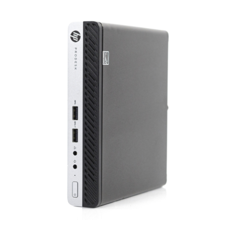 (Refurbished) HP Mini Desktop i5 8th Generation 16GB Ram 512GB SSD HP Wired Keyboard Mouse 18.5" Monitor